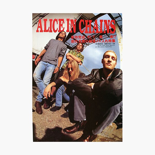Item preview, Alice In Chains Vintage Poster designed and sold by scottevanse.