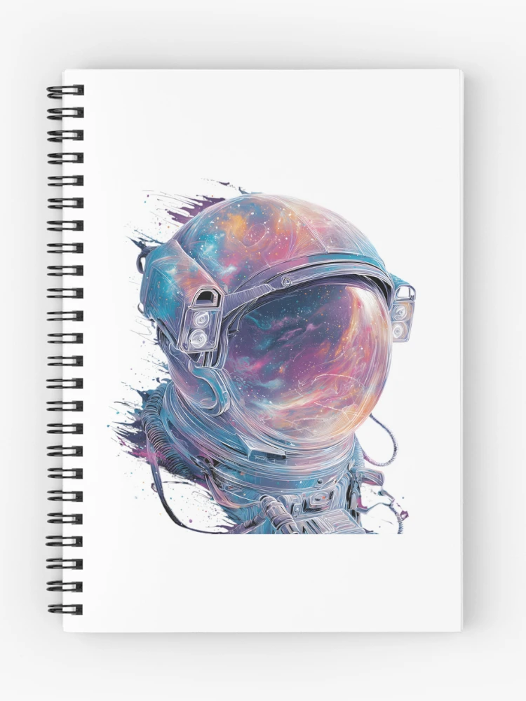 Thumbnail 1 of 3, Journal, Psychedelic Spaceman designed and sold by IssaraStudio.