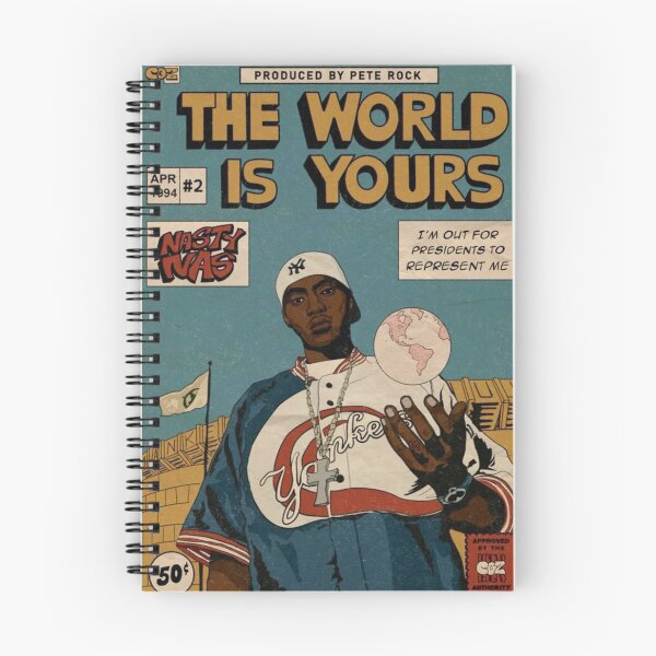 Item preview, The World Is Yours, Nasty Nas Retro Poster designed and sold by scottevanse.
