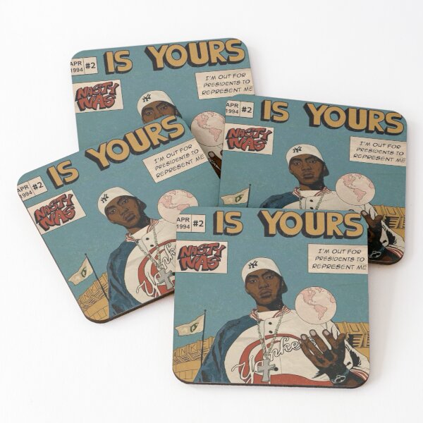 Item preview, The World Is Yours, Nasty Nas Retro Poster designed and sold by scottevanse.