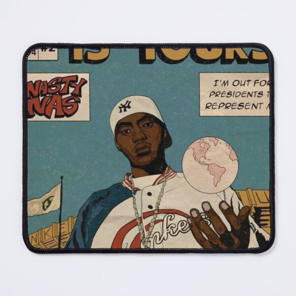 Item preview, The World Is Yours, Nasty Nas Retro Poster designed and sold by scottevanse.