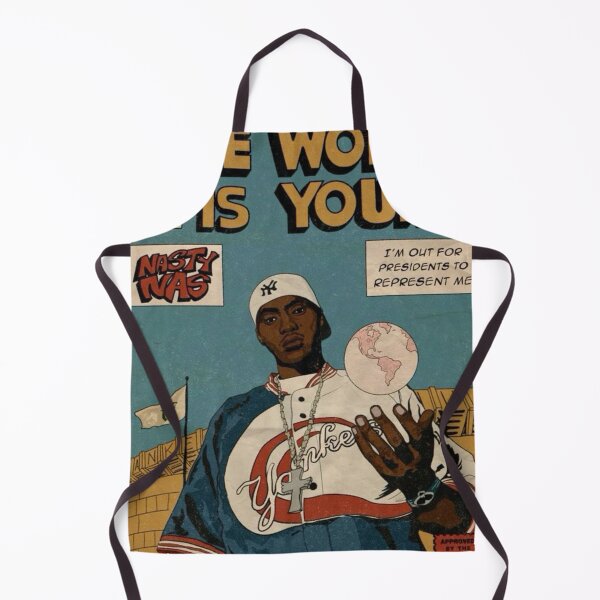 Item preview, The World Is Yours, Nasty Nas Retro Poster designed and sold by scottevanse.