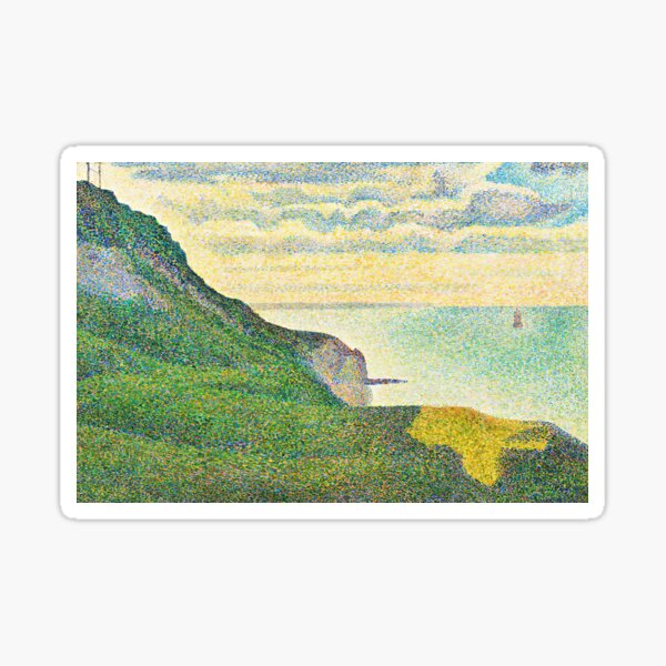 Item preview, Georges Seurat, Seascape at Port-en-Bessin, Normandy, Post-Impressionism designed and sold by Artistic Gift Print.