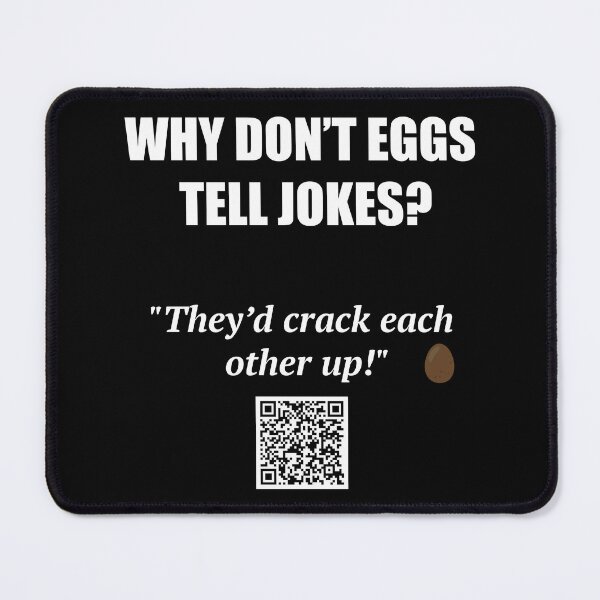 Item preview, Cracked Egg Joke – Funny Breakfast Pun designed and sold by BrushRushX.