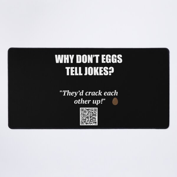 Item preview, Cracked Egg Joke – Funny Breakfast Pun designed and sold by BrushRushX.