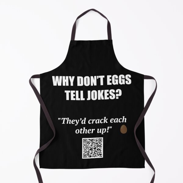 Item preview, Cracked Egg Joke – Funny Breakfast Pun designed and sold by BrushRushX.