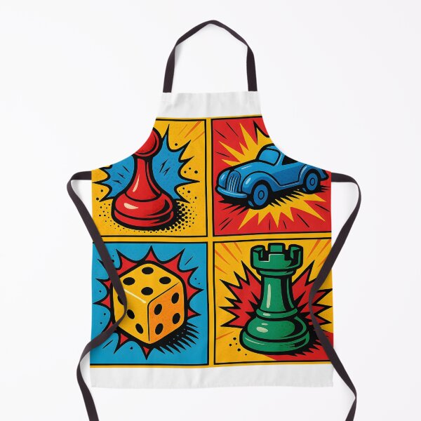 Item preview, Board Game Pop Art designed and sold by Glitchart66.
