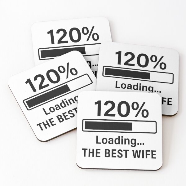 Item preview, Loading… The Best Wife – Funny Love Quote Gift designed and sold by Happy Dots Studio.