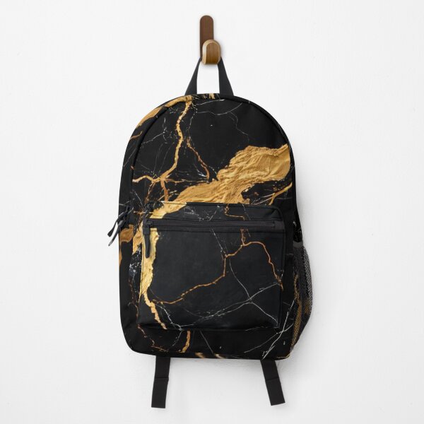 Item preview, Black and Gold Marble Pattern designed and sold by Smashedjack.