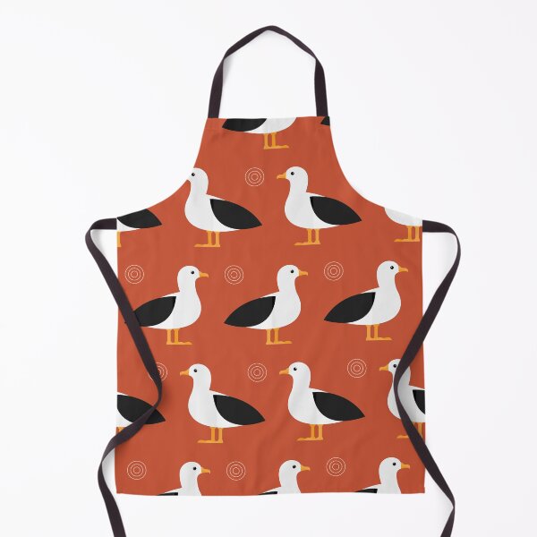 Item preview, Albatrosses on red designed and sold by reneesillus.