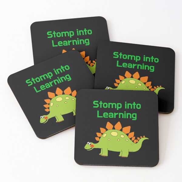 Item preview, Stomp Into Learning Dinosaur Style designed and sold by CuteCartoon.