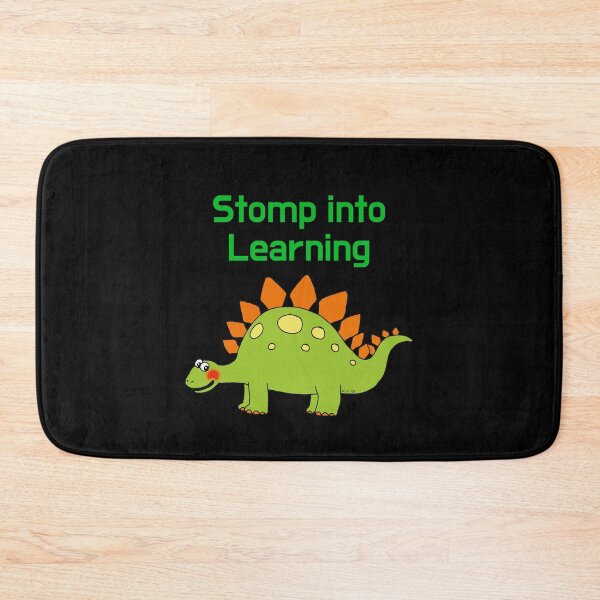 Item preview, Stomp Into Learning Dinosaur Style designed and sold by CuteCartoon.