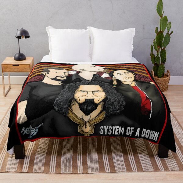 Item preview, Retro Grunge Rock Band---<System of A Down>---Silhouette Tribute Art designed and sold by delonahuty.