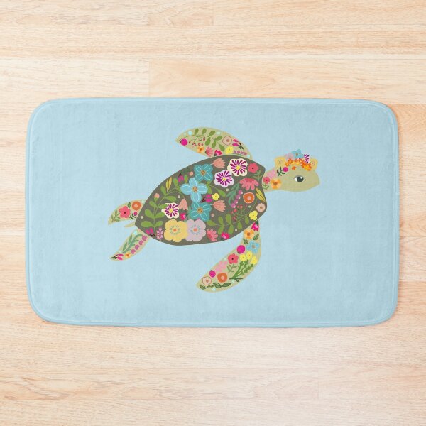 Item preview, Flower Sea Turtle designed and sold by IdinDesignShop.