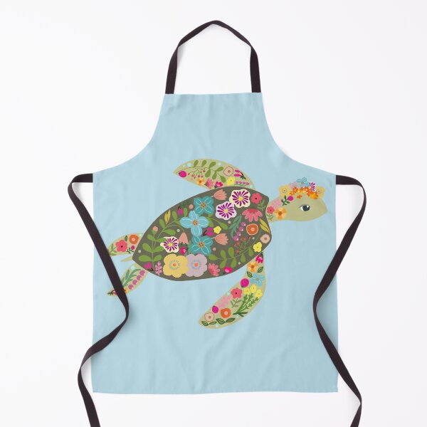 Item preview, Flower Sea Turtle designed and sold by IdinDesignShop.