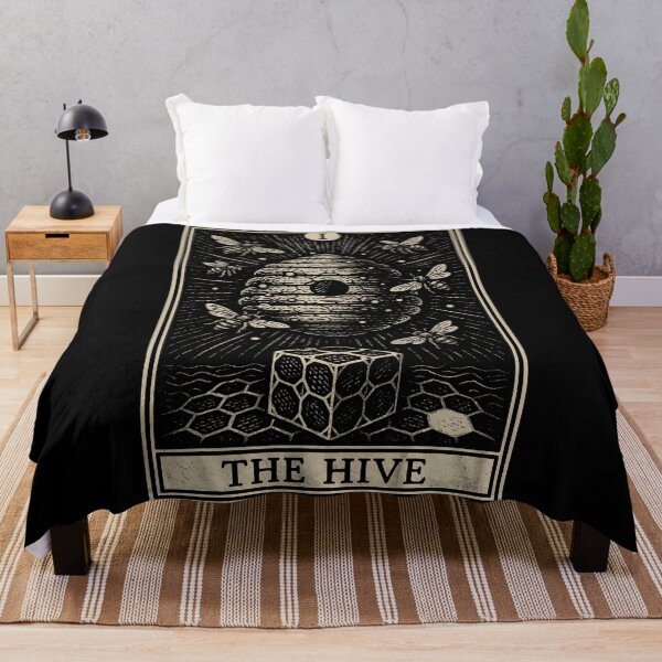 Item preview, Bee Tarot Card – The Hive Symbol designed and sold by BRU Design.