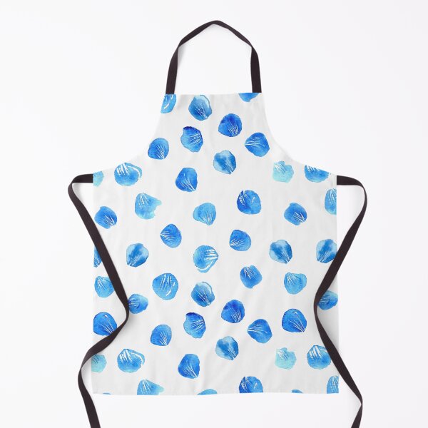 Item preview, Blue Watercolor Forget-Me-Nots Petals Pattern designed and sold by EmeraldeaArt.