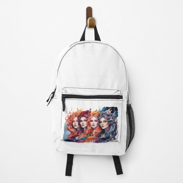 Item preview, Witch sisters as digital watercolor designed and sold by Rose Design & Photos.