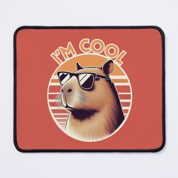Item preview, Cool capybara in sunglasses designed and sold by Underwoood.