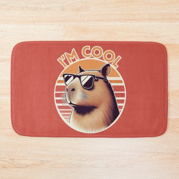 Item preview, Cool capybara in sunglasses designed and sold by Underwoood.