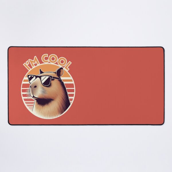 Item preview, Cool capybara in sunglasses designed and sold by Underwoood.