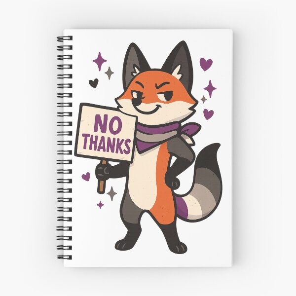 Item preview, No Thanks, I'm Ace – Foxy Pride Edition designed and sold by Rajasekar.