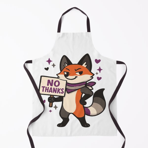 Item preview, No Thanks, I'm Ace – Foxy Pride Edition designed and sold by Rajasekar.