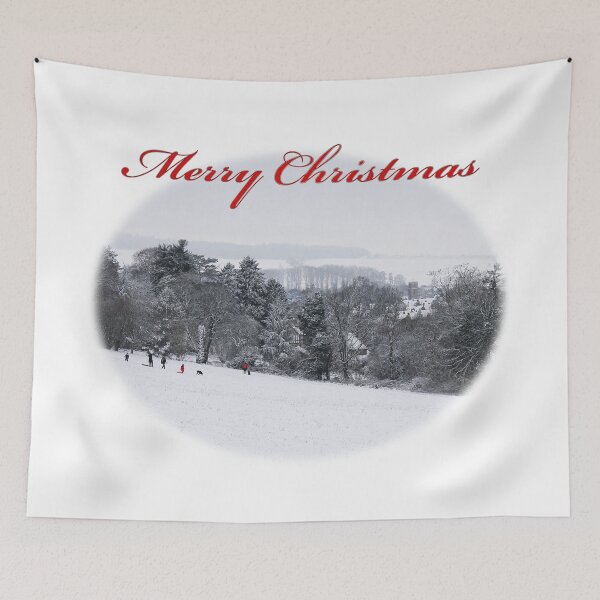 Item preview,  Merry Christmas on the Hill designed and sold by Murph's Images.