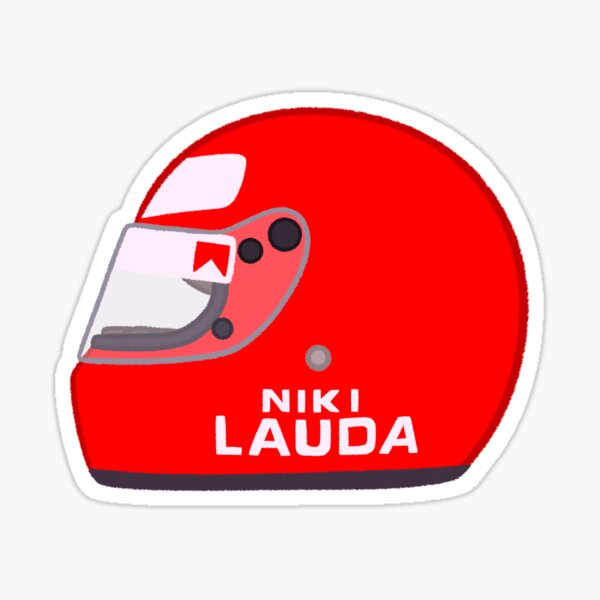 Artikel-Vorschau von Niki Lauda 1975 Helm, designt und verkauft von OriDraws.