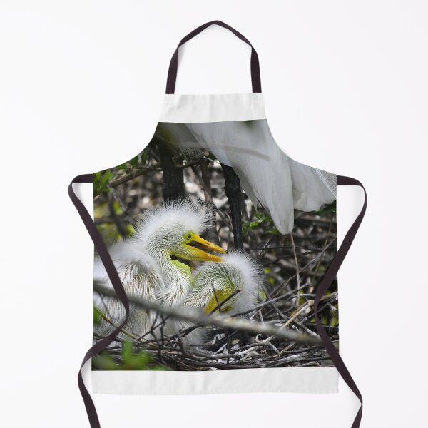 Item preview, Snowy Egret Nest designed and sold by MercerImages.