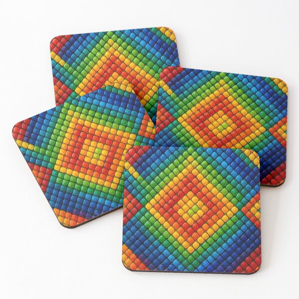Item preview, Radiant geometric pearl mosaic designed and sold by Sigtrix.