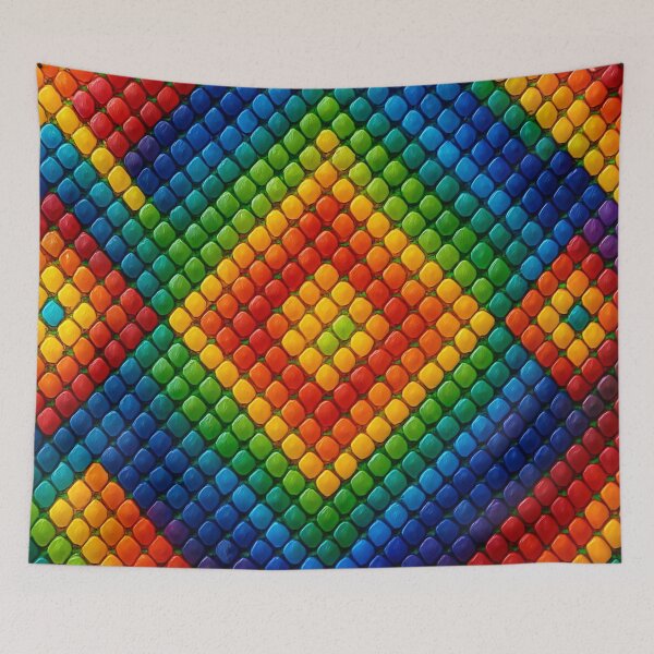 Item preview, Radiant geometric pearl mosaic designed and sold by Sigtrix.