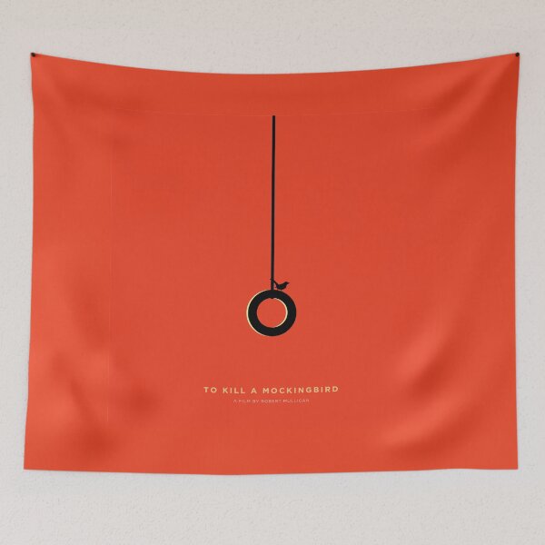 Item preview, to kill a mockingbird minimal hollywood movie poster film art print designed and sold by Artission.