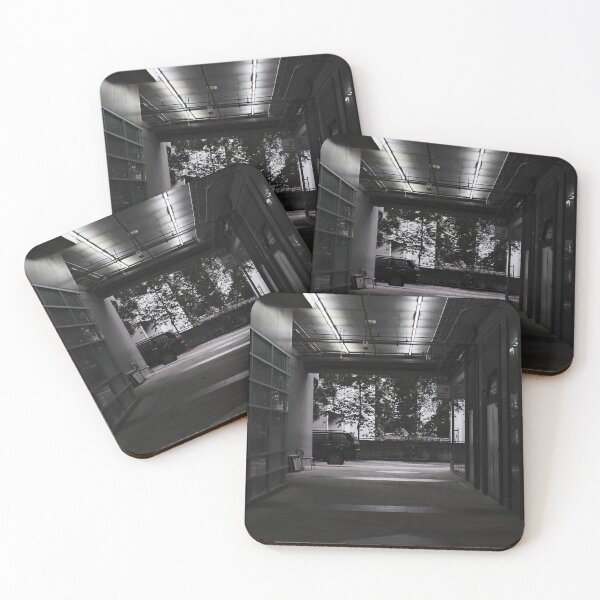 Item preview, Threshold – Still Corridor Beneath Fluorescent Light designed and sold by Xynith.