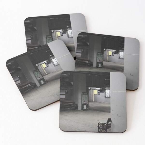 Item preview, The Waiting Corner – Liminal Bench Scene at Night designed and sold by Xynith.