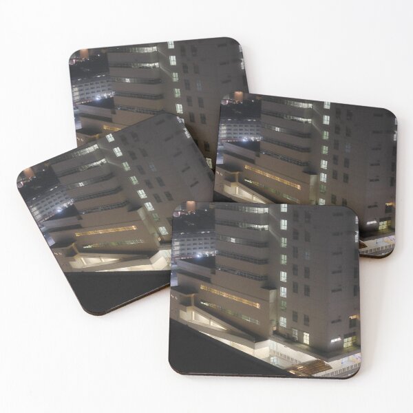Item preview, Above It All – Empty Urban Structure at Night designed and sold by Xynith.
