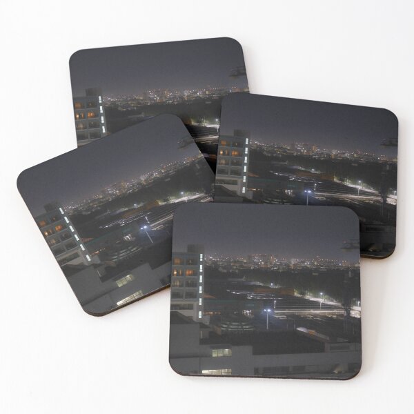 Item preview, Distant City Lights – Urban Isolation Photography designed and sold by Xynith.