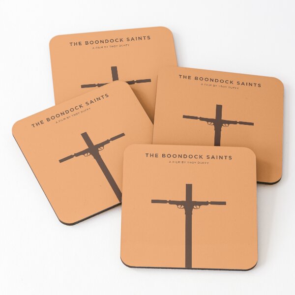 Item preview, The Boondock Saints minimal movie poster deisgn designed and sold by Artission.
