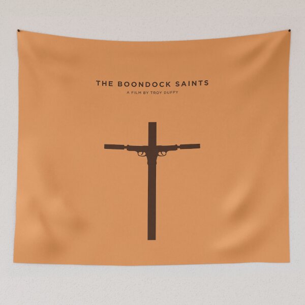 Item preview, The Boondock Saints minimal movie poster deisgn designed and sold by Artission.