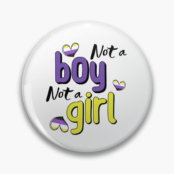 Item preview, Not a Boy, Not a Girl designed and sold by musthavewords.