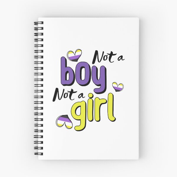 Item preview, Not a Boy, Not a Girl designed and sold by musthavewords.