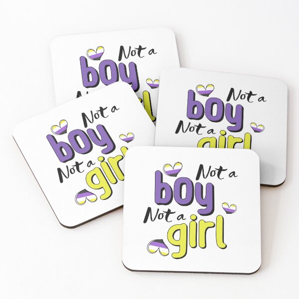 Item preview, Not a Boy, Not a Girl designed and sold by musthavewords.