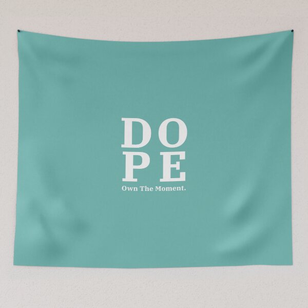 Item preview, DOPE – Own The Moment Minimalist Statement Design designed and sold by Golden Blaze Studio.