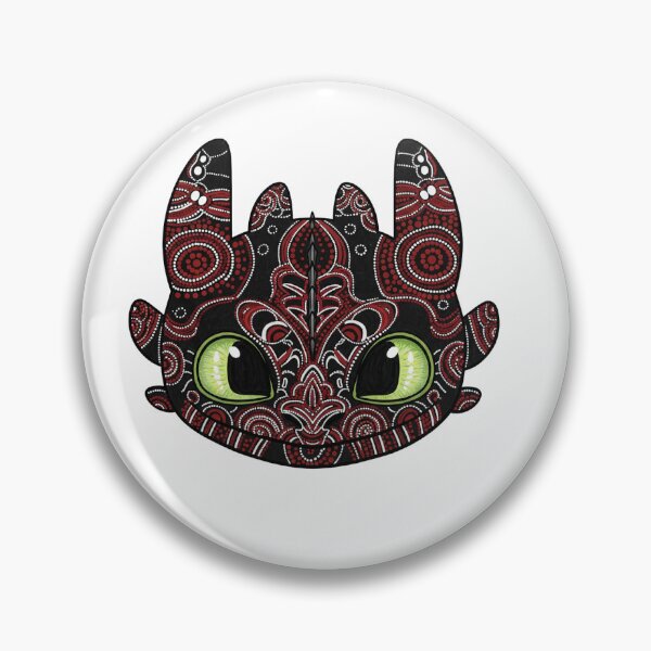 Item preview, Aboriginal dot painting of Toothless  designed and sold by Penguinmay.