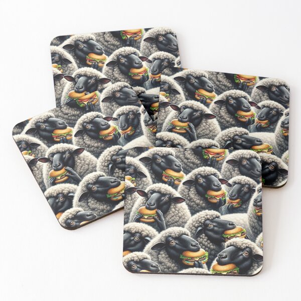 Artikelvorschau, Streetwear und Accessoires Sheeps Burger entworfen und verkauft von Angry-Wears.