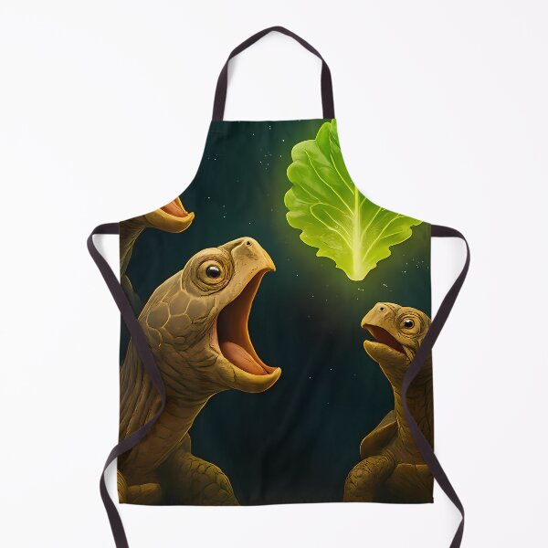 Item preview, Three Turtles One Leaf Cosmic Lettuce Worship Meme T-Shirt designed and sold by BambaKchula.