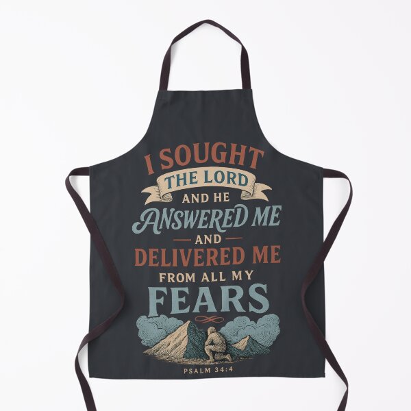 Item preview, Psalm 34:4 – He Delivered Me from All My Fears designed and sold by SimplySelim.