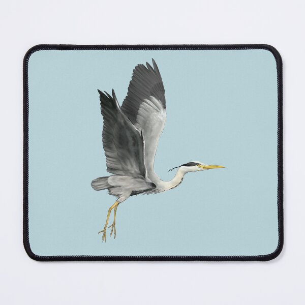 Item preview, Grey Heron in Flight designed and sold by Bwiselizzy.