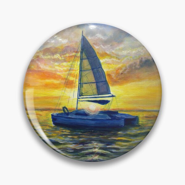 Item preview, Catamaran at down designed and sold by Elena Dunaeva.