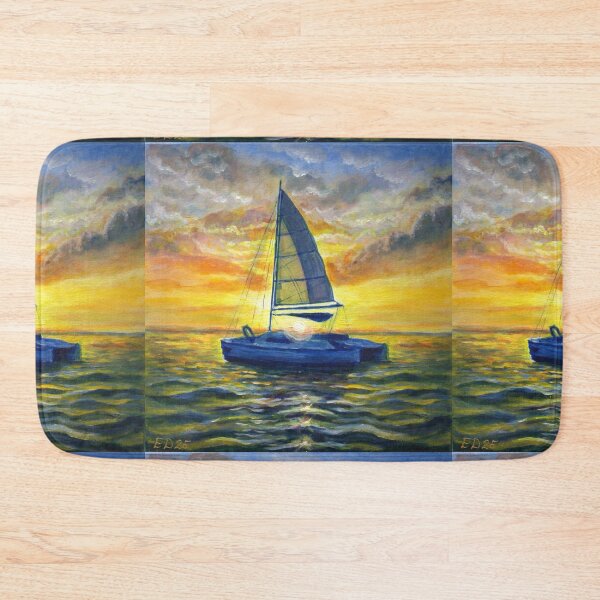 Item preview, Catamaran at down designed and sold by Elena Dunaeva.